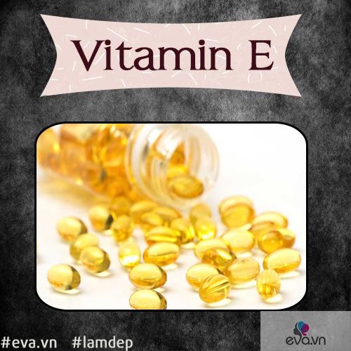 Vitamin E cực kì tốt cho việc phục hồi cho các tế bào bị hư tổn, kích thích tái tạo tế bào mới, cải thiện hắc sắc tố cho da.