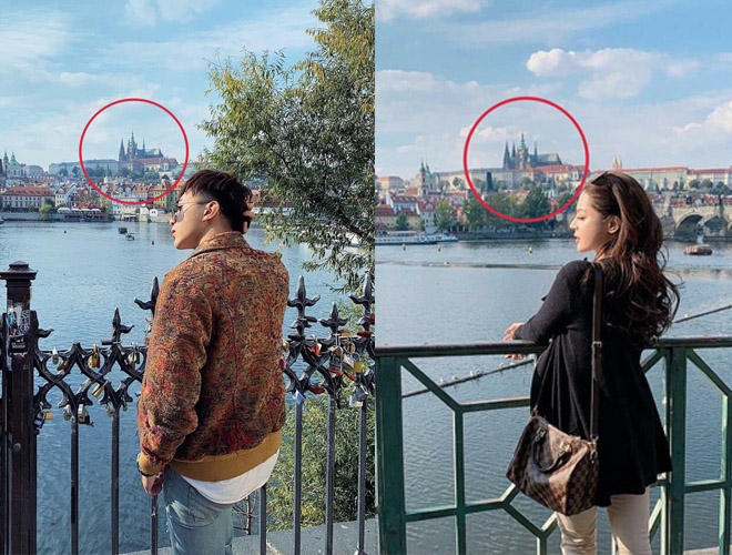 Cặp đôi bị bắt gặp check-in cùng một địa điểm khi Soobin lưu diễn tại Châu Âu.