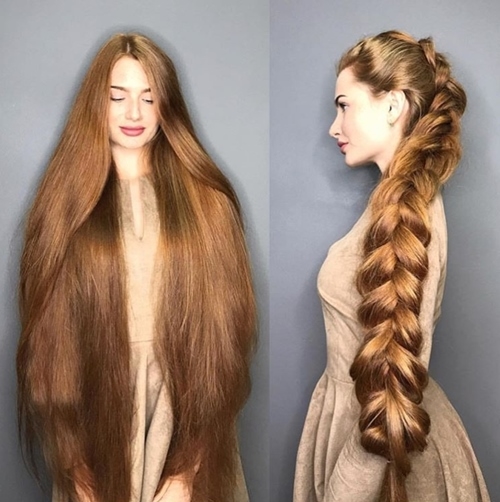 Anastasia đã trở thành một chuyên gia chăm sóc tóc thực thụ