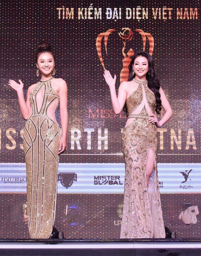 Lê Thu Trang, Nguyễn Phương Khánh đều là những ứng viên trong cuộc thi tìm kiếm đại diện Việt Nam dự thi Hoa hậu Trái đất 2018.