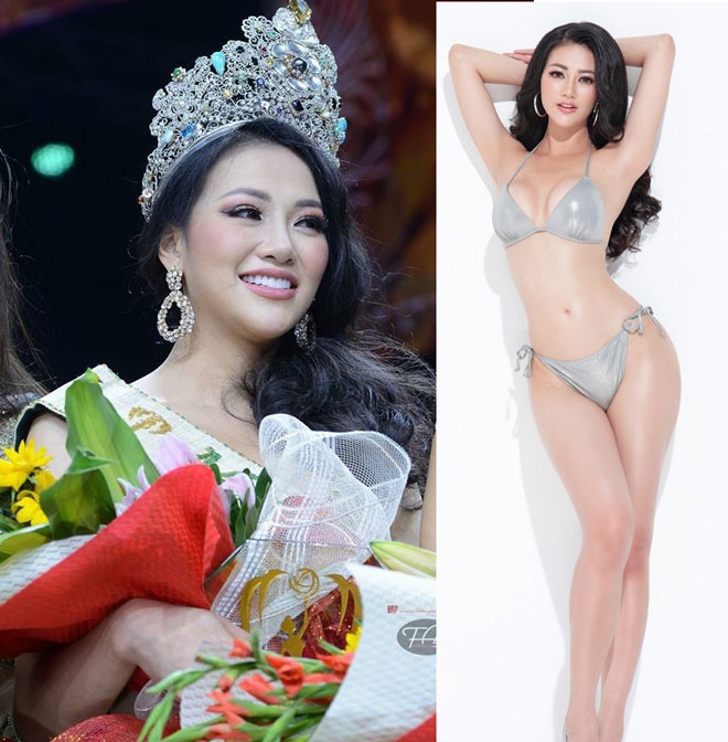 Nguyễn Phương Khánh vừa đăng quang Hoa hậu Trái đất 2018